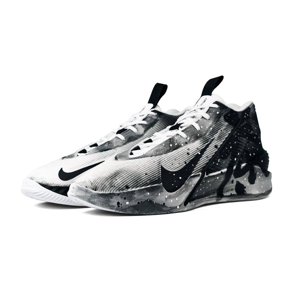 Nike ГТ. Jump Academy Сетчатые, Текстильная амортизация, Износостойкие Высокие Баскетбольные Кроссовки Мужские Черно-серые HF1804-100(Команда162-)