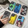 Чехол для телефона SINGER LUNCH B-BILLIES Для IPhone 16 15 14 13 12 11 Pro Max Plus 16E Мягкая кожаная крышка