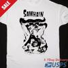 Retro Samhain Shirt Short Sleeve White Men Unisex