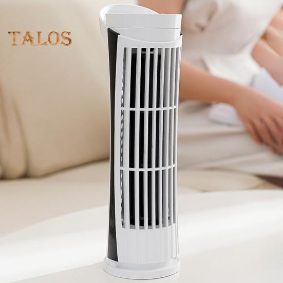 Безлопастной башенный вентилятор с подсветкой USB Plug-Play Низкий уровень шума Мощный воздушный поток 2 скорости Вентилятор охлаждения Портативный небольшой тихий офисный вертикальный электрический вентилятор