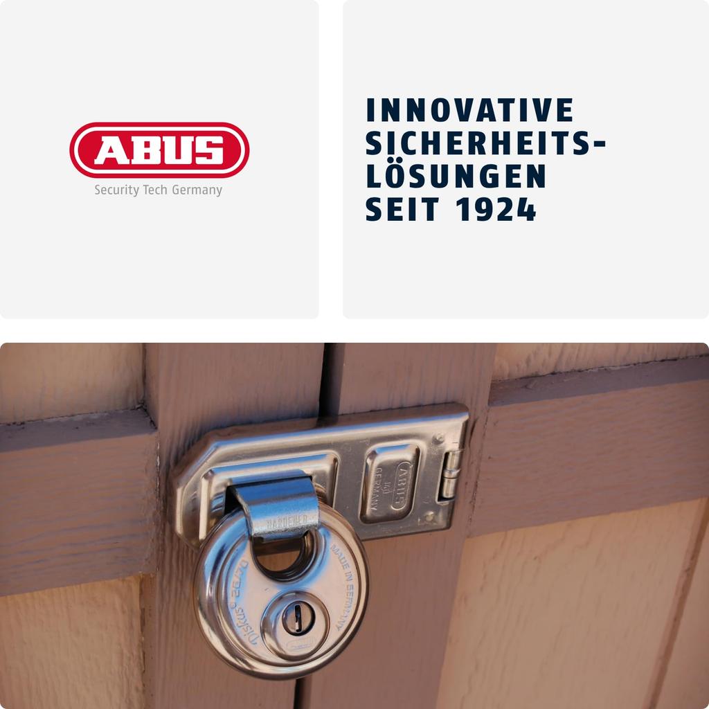 ABUS Discus Cylinder Padlock 20-70 Heavy-Duty