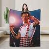 Плед H-Harrys S-Styles Фланелевый плед для пикника, спальни Мягкий теплый Постельное белье на заказ Подарок