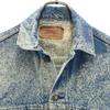 Levi's Джинсовая куртка 90-х 70507-0214 Старая, сделано в США, отбеленная, мужская, б/у