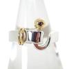 [Used] TIFFANY 925/750 Hook & Eye Ring / Size 7 / J75-5