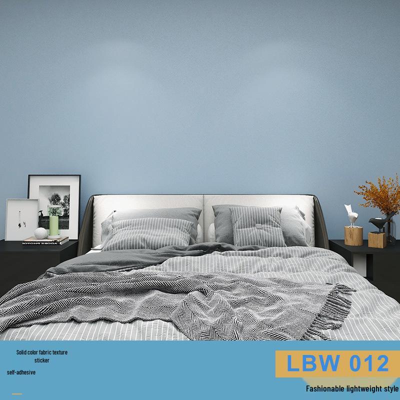 Solid Color Matte Wallpaper – Self-Adhesive, Waterproof, Washable, Thickened for Furniture Renovation