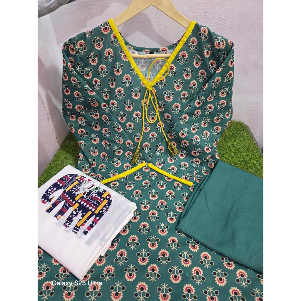 Индийский женский дизайнерский комплект курта брюки дупатта праздничная одежда топ туника курти платье VF-20255a