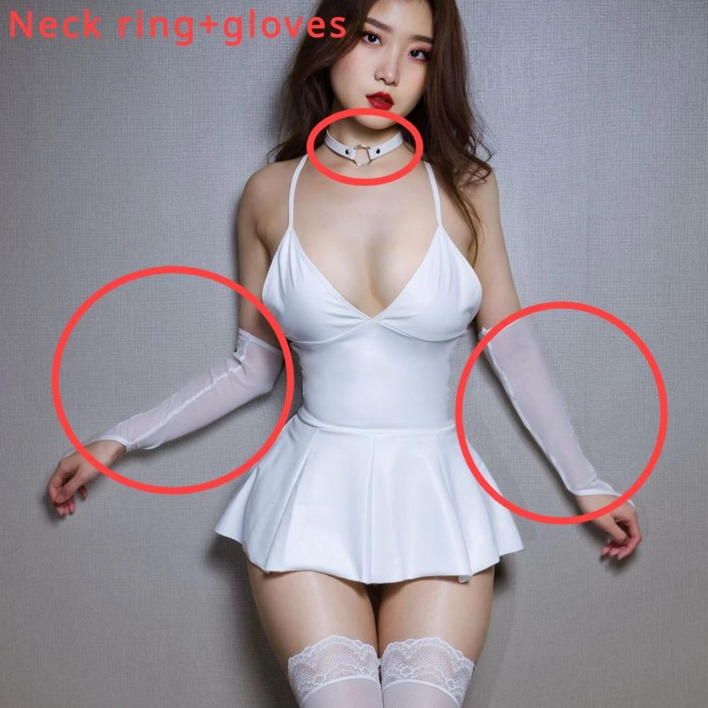 Сексуальные Женщины Непослушное Белье Бэбидолл Нижнее Белье Платье из ПУ кожи Эротические Секс Костюмы Эротическое Платье Секс Одежда Клубная Одежда для Танцев