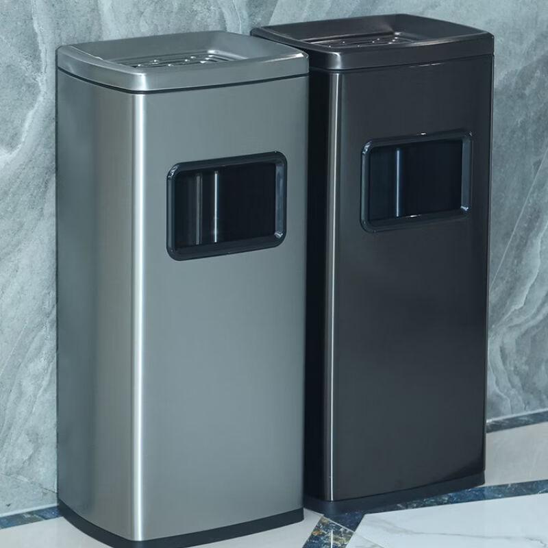 Stainless Steel Commercial Ashtray Trash Bin