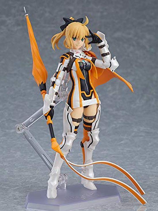 Figma GOODSMILE RACING & TYPE-MOON RACING Artoria Pendragon Racing версия. Немасштабная подвижная фигура, окрашенная в АБС и ПВХ