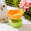 Керамическая керамическая миска для воды для кошек Гладкая миска для кошачьего корма Кормушка для щенков Миска для кошек в форме цветка Собаки