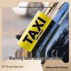 Светоотражающая наклейка на крышу автомобиля: "TAXI" Моющаяся бирка с текстом и дизайном Lego