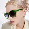 1 шт. Новые модные солнцезащитные очки конфетного цвета в европейском и американском стиле, трендовые солнцезащитные очки для уличной фотографии
