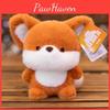 Mini Cute Fox Doll With Plush Pp Cotton Filling Very Suitable Room Decoration
