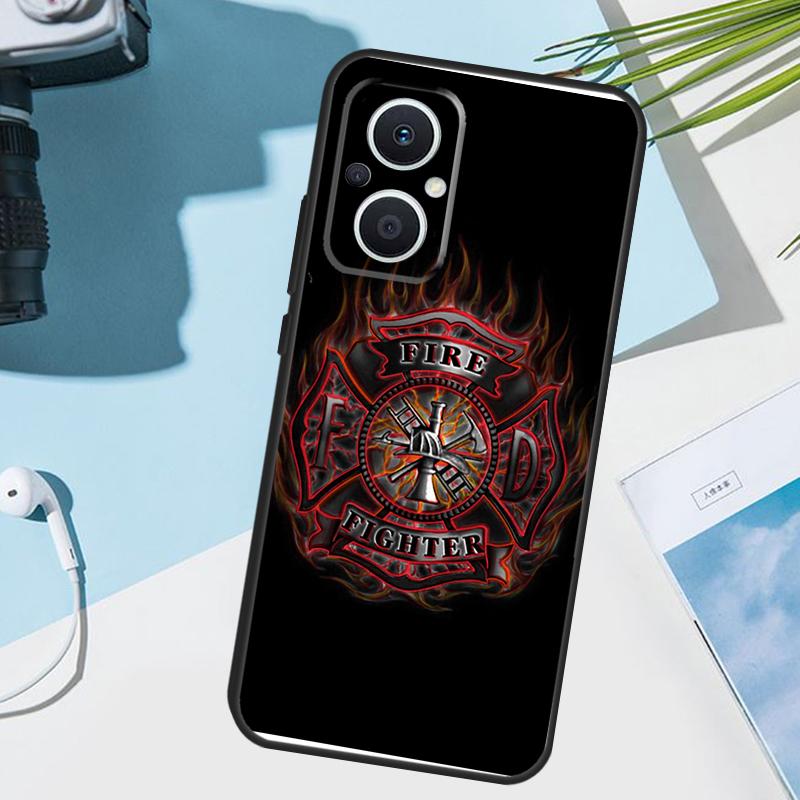 Rescue Fire Dept Case For OPPO Reno 11 12 13 13F 12F 11F 8T 7 8 10 Pro OPPO Find X8 Pro X6 X3 X5 Lite Cover