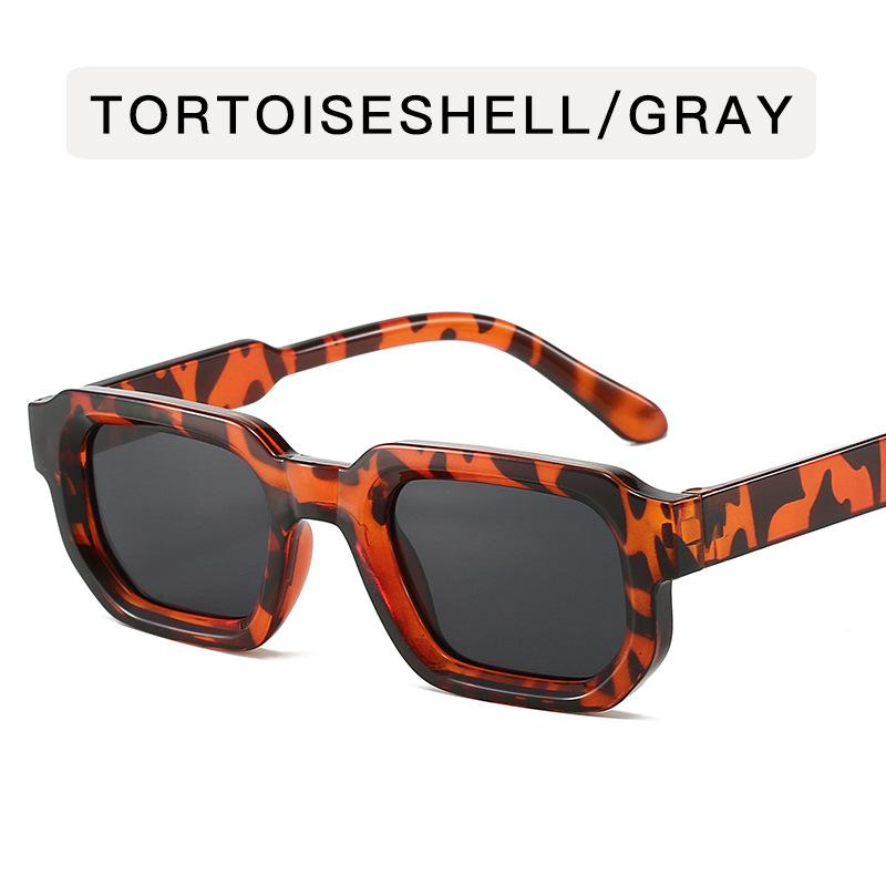 Новые квадратные винтажные солнцезащитные очки мужские модные панк брендовые дизайнерские солнцезащитные очки женские очки для вождения мужские защитные очки UV400