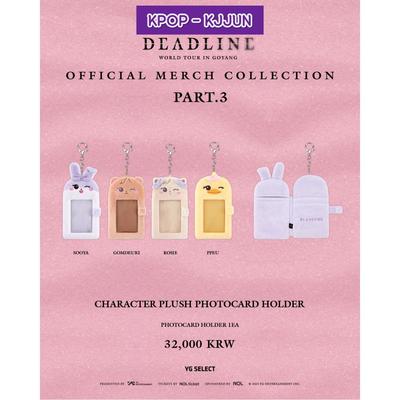Blackpink ПЛЮШЕВЫЙ ДЕРЖАТЕЛЬ ДЛЯ ФОТОКАРТ С ПЕРСОНАЖЕМ