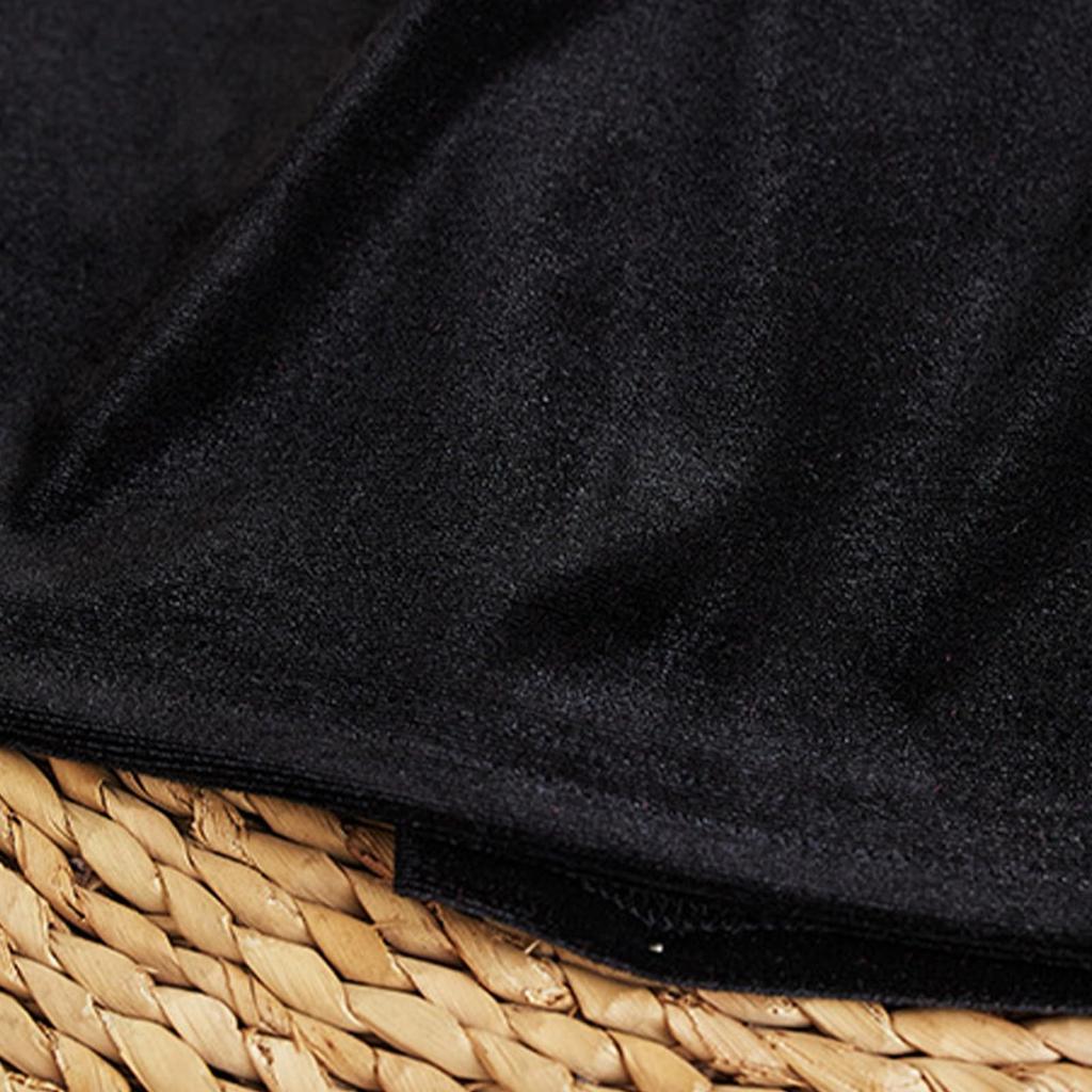 Женская модная бархатная футболка с круглым вырезом, свободный топ для многослойности