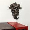 Punk Skull Door Knocker Sheep Head Devil Head Knocker Gothic Satan Door Hanging  Door Buckle