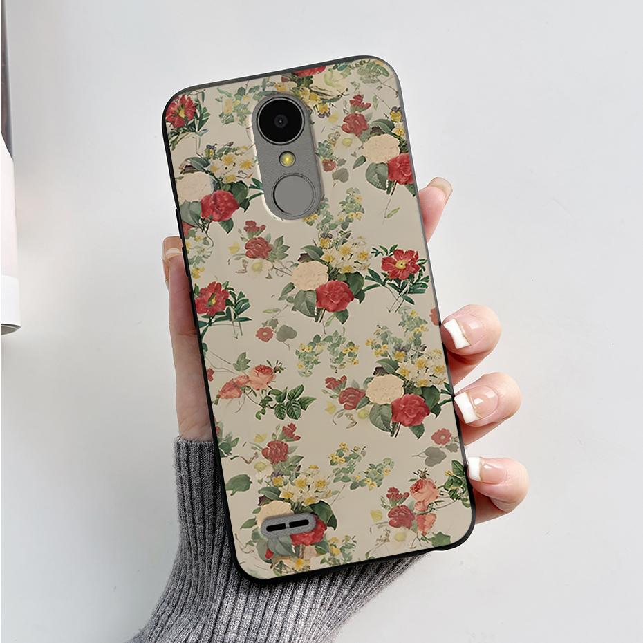 Cute Case For LG K10 2016 Silicone Soft Back Cover For LG K10 2017 Fashion phone Case For LG K 10 Shockproof Protective Bumper