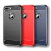 Для iPhone 8 Plus Чехол для Apple iPhone 7 8 Plus Чехол 5,5 дюймов Углеродное волокно Противоударный силиконовый бампер для iPhone 8 7 Plus