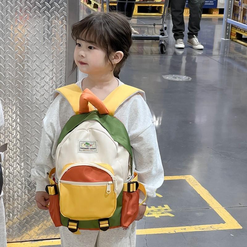 Childrens Cloth Backpack For Kids With Breathable Air Cushion Straps For School And Travel
