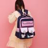 Adorable Oxford Cloth Kids Backpack For Grades 1-6 Breathable And Wear-resistant