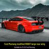 Carbon Fiber Rear Wing Spoiler for 2015-2023 Ford Mustang - High-Rise Design