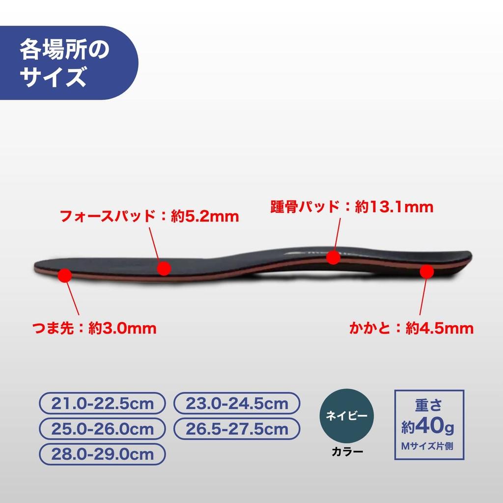 BMZ Magic Carbon Insole Ashi-Tre (EVA, 21.0-22.5)