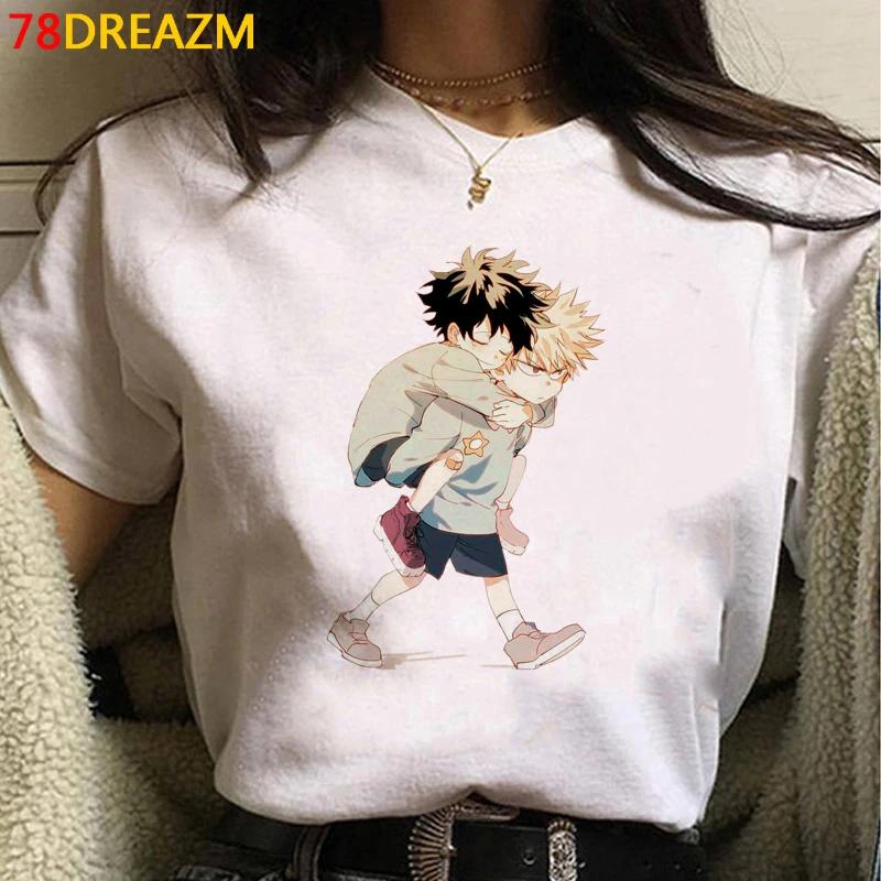 My Hero Academia Top Tees T Shirt Unisex  Harajuku Kawaii Tumblr T-shirt Tshirt  Vintage