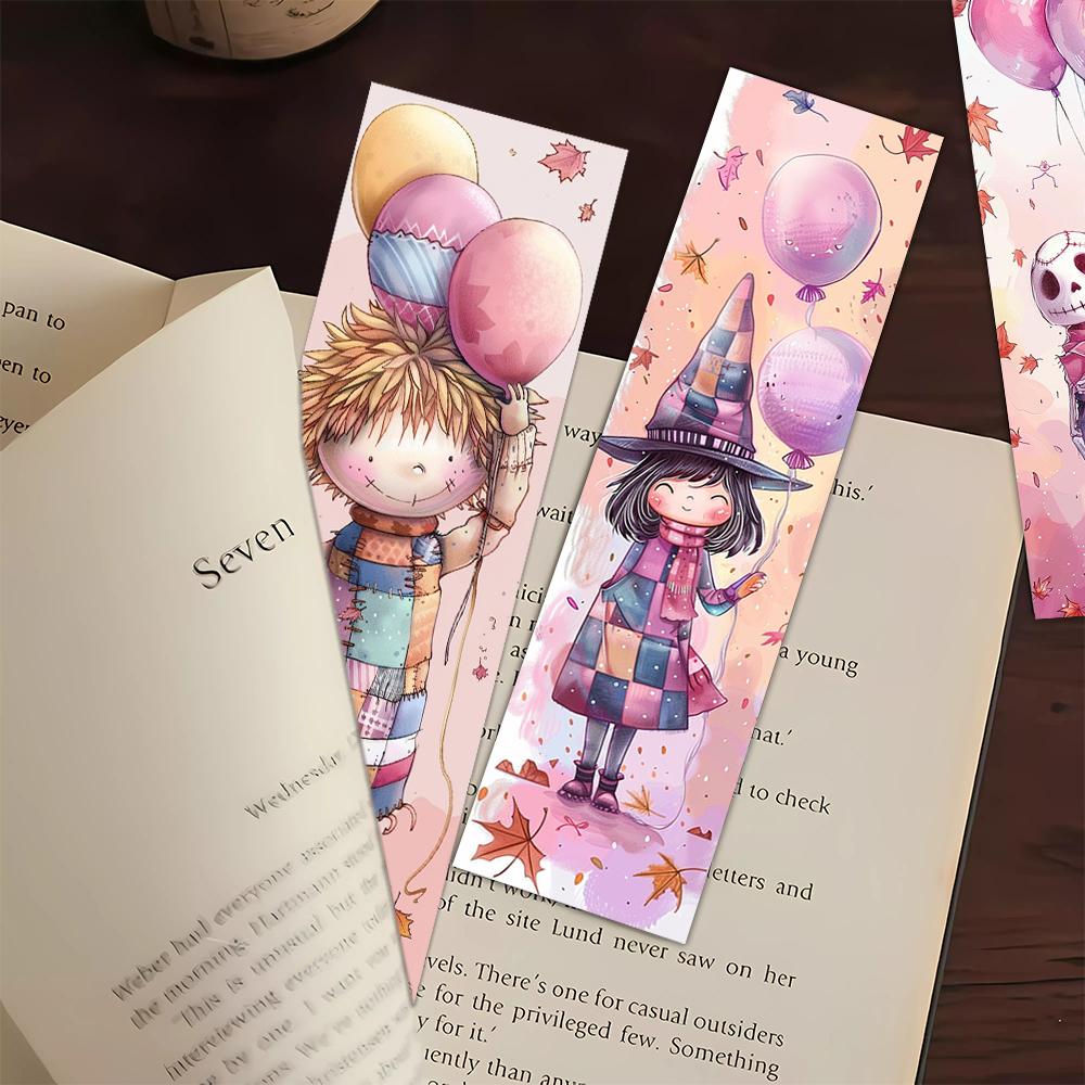 32 шт., Розовая абстрактная закладка, Сезон «Снова в школу», Рождество, Хэллоуин, Подходит для учителей, читателей и в качестве подарков на день рождения.