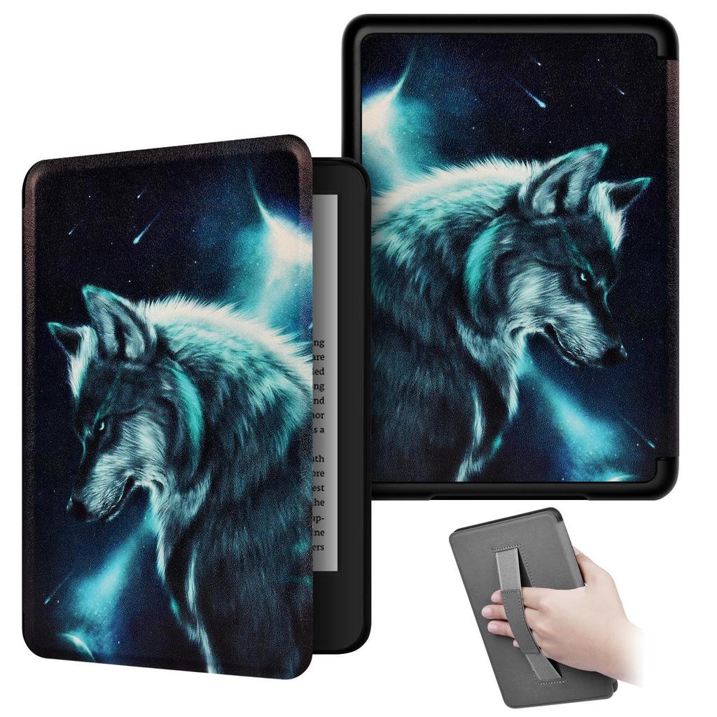 «Многоцветный защитный кожаный чехол Kindle 2024 для электронной книги 11-го поколения»