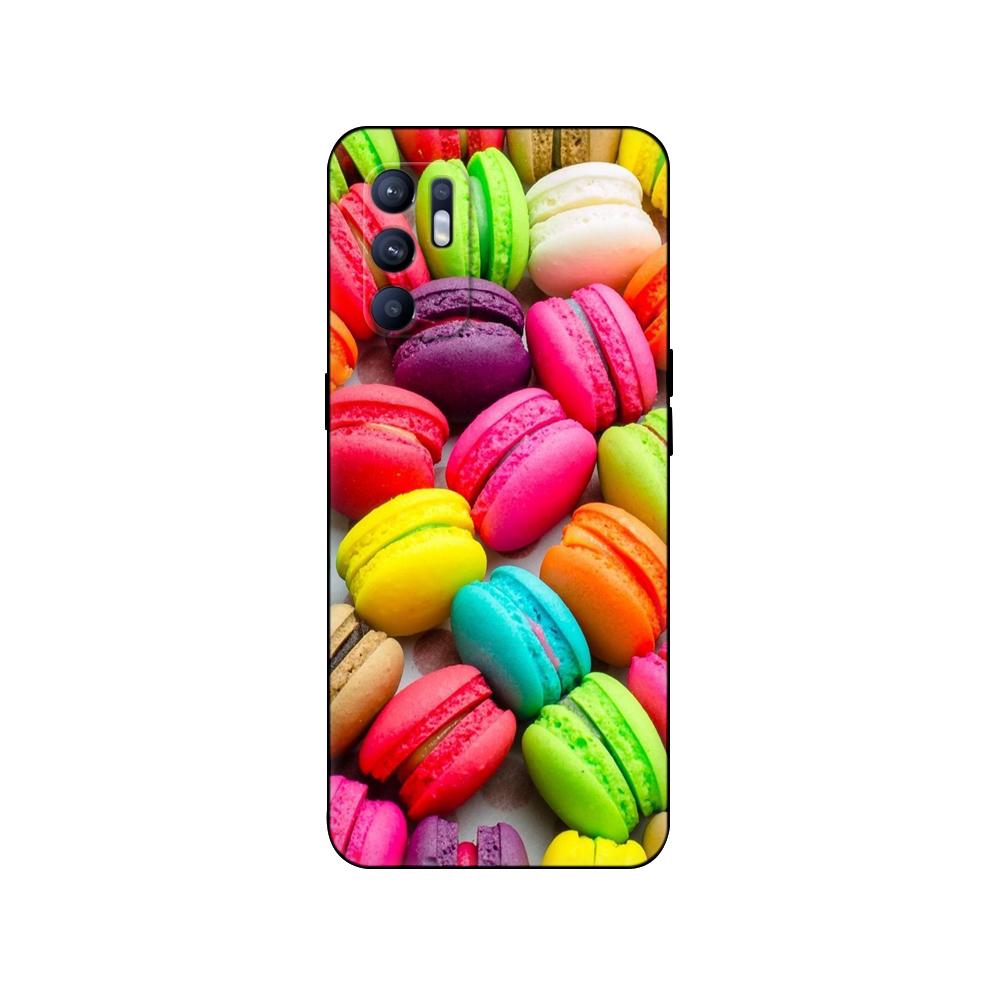Силиконовый чехол для OPPO Reno6 4G, чехол для телефона Oppo Reno6 5G, чехол для телефона OPPO Reno6 4G, бампер CPH2235 CPH2251, черный чехол из ТПУ