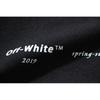 Off-White 2025 Autumn and Winter New OW Monet Oil Painting Arrow Print Men's and Women's Hooded Sweatshirt Sweatshirt