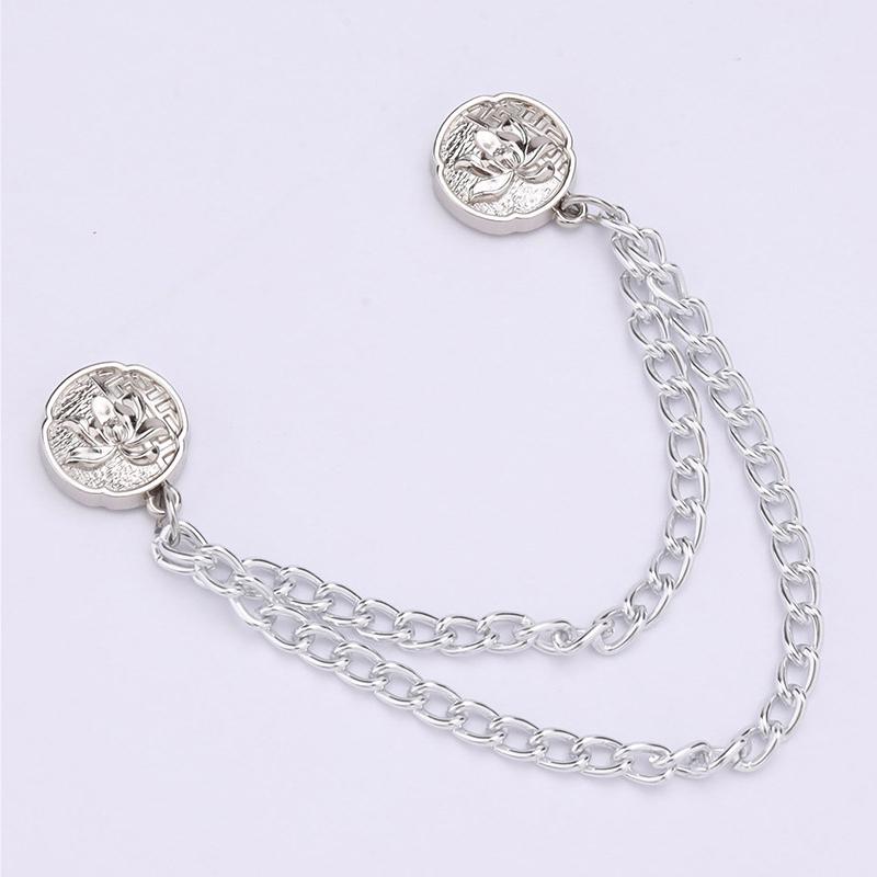 1шт магнитная пряжка цепи брюки нога фиксатор зажим фиксированная магнитная пряжка аксессуары для одежды