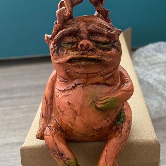 Мандрагора Статуя Смоляное Украшение Яркое Выражение Статуя Смоляная Украшение Домашнего Сада Смешной