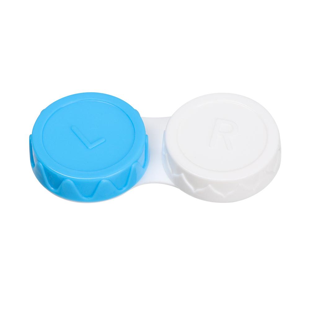 20 PCS New Mini Portable Eye Glass Travel Glasses Holder Candy Color Soaking Box Contact Lens Case