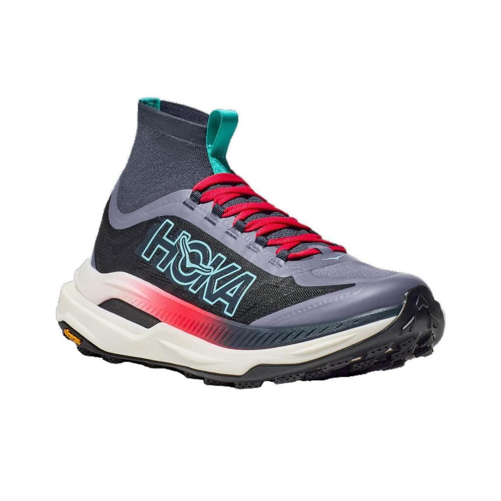 HOKA Tecton X 3 Stormy Skies Cerise Женские кроссовки Серый 1155114-SSC