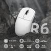 Игровая мышь ATTACK R6 подключение 8000 Гц сенсор PAW3950MAX чип Nordic52840 Оснащена эргономичным 8K ресивером Поставляется с наклейкой с японским