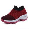 Women Casual Shoes Fashion Cushioned Wedge Sneakers Walking Sports Shoes Mesh Platform Female Running Shoes Zapatillas De Mujer