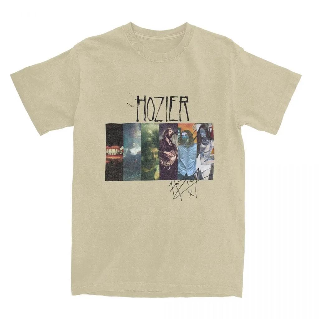 Музыкант Певец Hozier Футболки Наряды Подарок для фаната HP Футболки с песнями Hozier Альбом Футболки Топ Футболка Одежда Классика