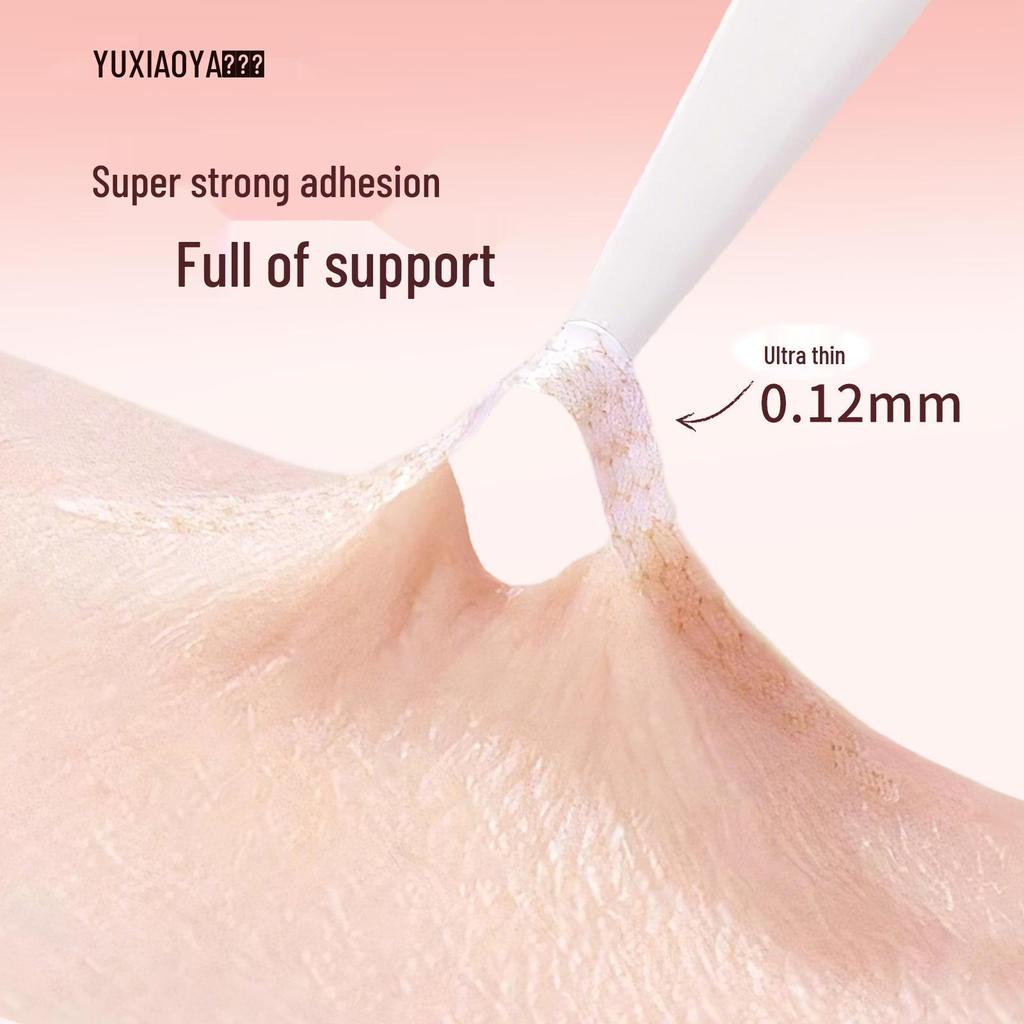 Fish Little Girl Waterproof Invisible Eyelid Lace Stickers - Long-lasting, Seamless Flesh-colored Mesh, No Glue Needed.