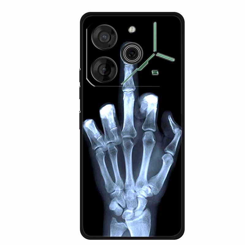 Чехол для Tecno Pova 6 Neo Животные ТПУ Мягкий Силикон Задняя Крышка Чехлы для Телефона для Tecno Pova 6Neo 6.78" Ударопрочный Волк Крутой funda