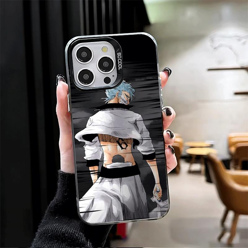 Чехол для телефона Bleach Grimmjow 6 Мягкий для iPhone 15 16 17 Pro Max 17Air 16E 14 Plus 13 12 Mini Ударопрочный Задняя крышка