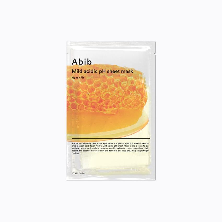 Abib Mild Acidic pH Sheet Mask Honey Fit Nourishing Face Mask 10pcs