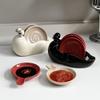 Cute Snail Small Dish Multifunctional Dip Dish Creative Seasoning Dish Home