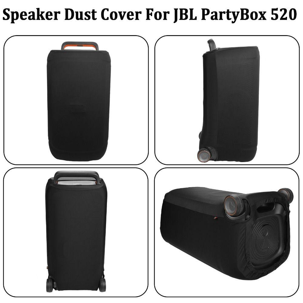Nylon Lycra Fabric Protective Skin Case Dust-proof Case for JBL PartyBox 520 Speaker Accessories
