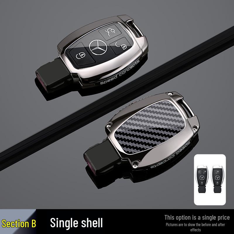 Protective Cover for Mercedes C-Class GLA E260 W204 SLK Old Model Key Shell Remote
