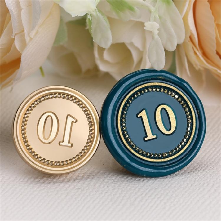 Сургучная печать Серия номеров Сургучная печать для украшения винных упаковок