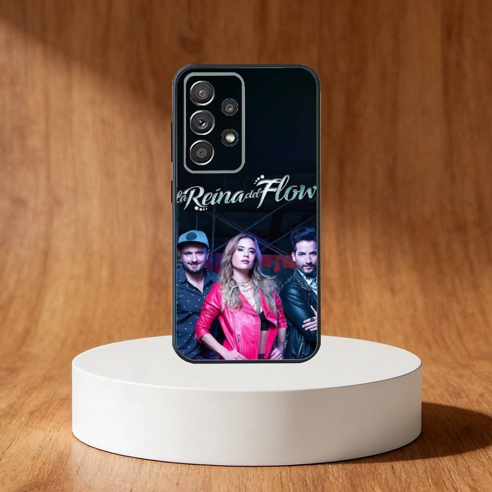 The Queen of Flow Phone Case For Samsung S25,S24,S21,S22,S23,S30,Ultra,S20,Plus,Fe,Note,10,9,5G Black Cover