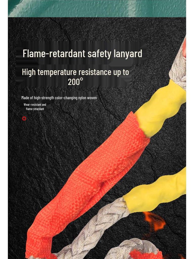 High-Altitude Self-Locking Fall Arrest Device (5/10/15/20/30m) for Tower Crane Construction Safety